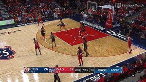 51K views · 737 reactions | Elena Delle Donne posted a double-double (22 PTS, 10 REB) and Ariel Atkins 21 points to help lead the Washington Mystics past the Connecticut Sun 95-86 in Game 1 of the 2019 WNBA Finals. | WNBA | Facebook