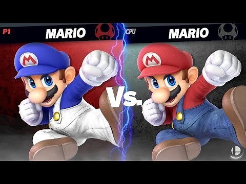 Smash Bros Ultimate- SMG4 Texture Mod Gameplay