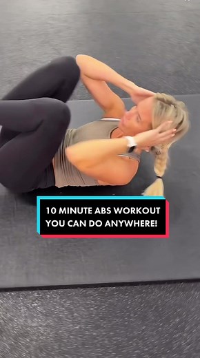 10 Minute Abs Workout You Can Do Anywhere!