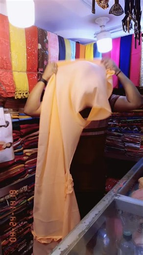 Exploring Colorful Fabrics in a Vibrant Fabric Store