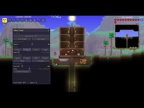 TerrariaModder Gameplay Trailer -- Terraria 1.4.5 Modding Framework