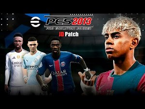 PES 2013 ACTUALIZADO A 2026: EL PARCHE QUE TODOS DEBEN USAR ¡INCREIBLE CAMBIO!🔥⚽ JD PATCH 6.2 FINAL