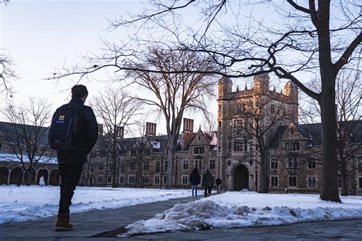 Most beautiful colleges include Michigan school. How this campus ranked