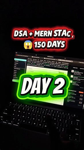 Day 2 🚀 Java + DSA + MERN+ HTML CSS Basics #coding