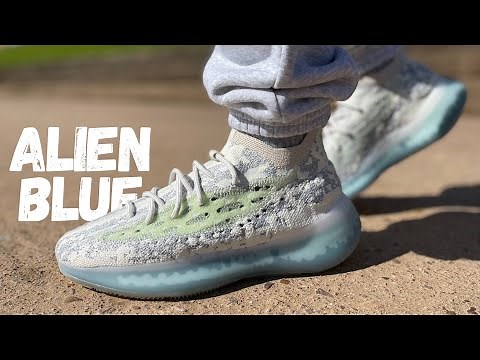 BEST COLOURWAY? Yeezy 380 Alien Blue Review & On Foot
