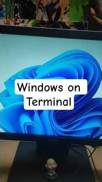 Windows on Terminal 🔥| Day-0594 | Windows Tips #techreels #reel #short #windows11tips #windows11