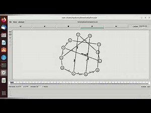 Link State Routing protocol using ns2 simulator