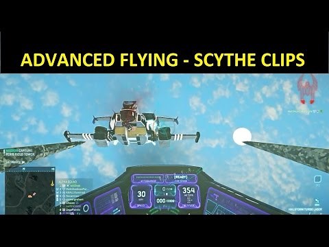Planetside 2 - Advanced flying - Scythe clips