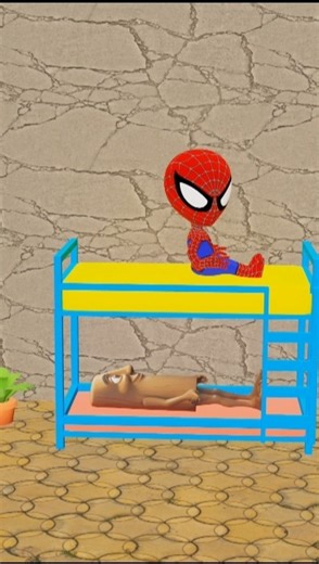 GTA V spidey drive a car #shorts #gta #animation