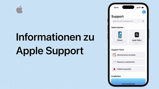 Kontakt – Offizieller Apple Support (DE)