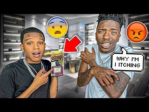 Itching Powder Prank On ‪@coryboy‬ ( Must Watch😂)