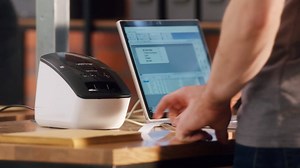 A busy office needs a QL label printer 📁✏️📉📦 | Brother UK