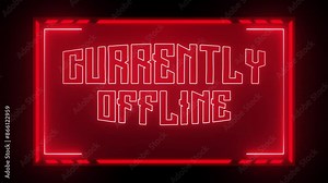 Currently Offline Video Template Twitch Stream