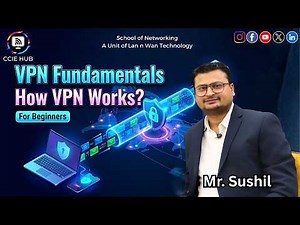 VPN Fundamentals for Beginners | How VPN Works? 🔐 Easy Networking Explanation | CCIE HUB