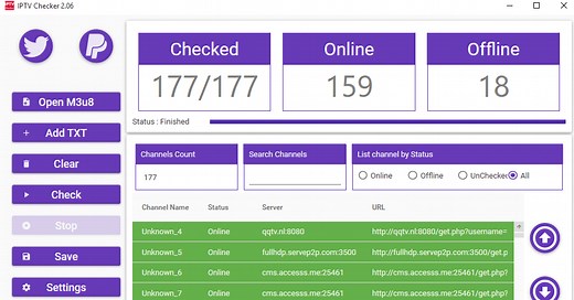 IPTV Checker: как пользоваться и проверять плейлисты на работоспособность