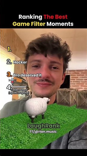 RANKING THE FUNNIEST GAME FILTERS 🤣 #shorts #filters
