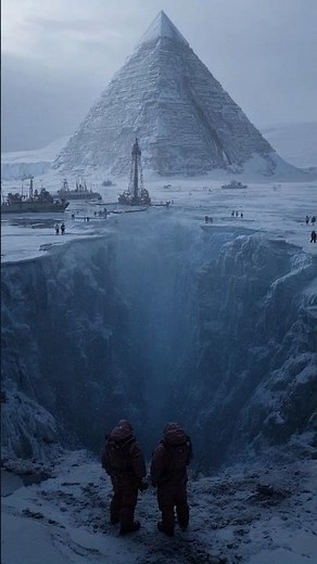 Pyramids Discovered Underneath the Ice in Antarctica