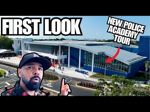 Police Academy Tour - Miami Dade College School of Justice New Facility (First Look)