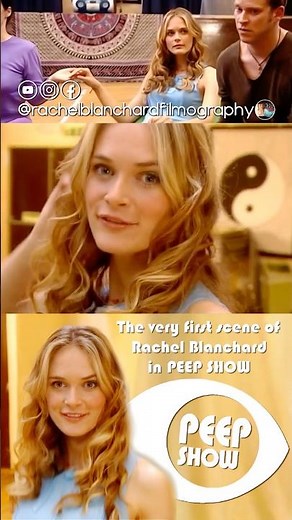 Rachel Blanchard in her very first scene in the British TV series Peep Show #rachelblanchard
