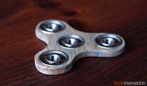 Wooden Fidget Spinner » Rogue Engineer