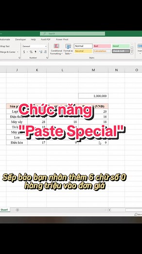 #excel #xuhuong #excelpastespecial #pastespecial #exceltips #excelprotips_leo