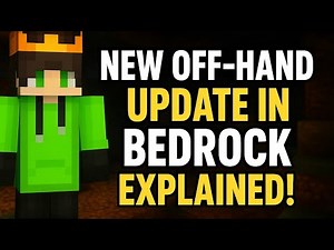 “New Off-Hand Update in Bedrock Explained!”