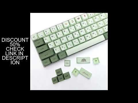 XDA Profile PBT Mechanical Keyboard Keycaps French Korean Japanese Russian English Set ISO Enter Key
