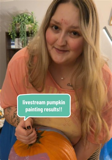 #tiktoklive #livehighlights #coraline #coralinemovie #pumpkinpainting @IMNOTAWITCH @LAIKA Studios @🫧 A N I C C A 🫧
