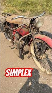 Have You Ever Seen A Simplex Motorcycle?
