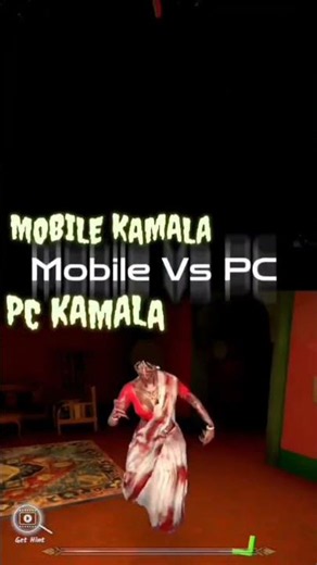 Mobile Kamala Vs PC Kamala: Which is scarier? 💀😂 #shorts #gamingshorts #kamlagame