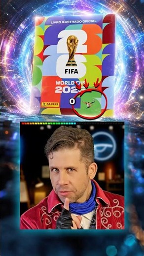o ÁLBUM DE FIGURINHAS da copa veio do FUTURO?