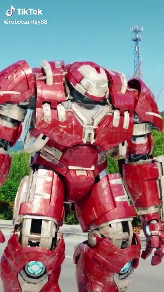 Hulkbuster Vs Fat Kay Robot #animasi #robot #truk_oleng