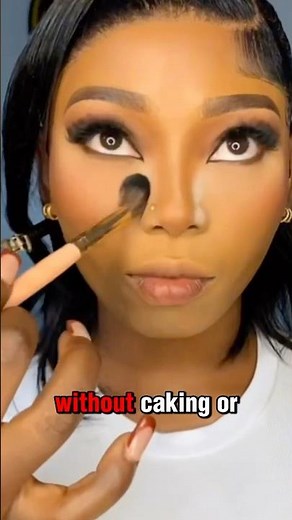 How to set your face translucent powder #ujvbeautypowder