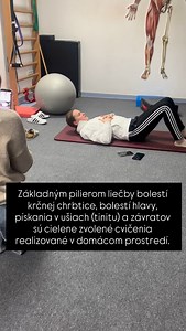 Cvičenie cvičenie cvičenie !!! Zakald liečby bolesti 🧠 Komplexný kinezologický rozbor predstavuje základný diagnostický postup a zároveň hlavný pilier našej terapeutickej stratégie. Na jeho základe je pre každého pacienta individuálne zostavený cvičebný protokol určený na realizáciu v domácom prostredí.🥼🩻 V indikácii bolesti krčnej chrbtice, bolestí hlavy, vyžarovania bolesti do oblasti ramena a horných končatín, pískania v ušiach (tinitu) a závratov nie je pasívna terapia, ako masáže alebo m