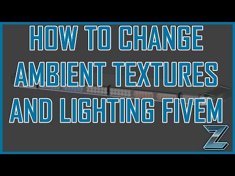 How To Change Light Textures & Ambient Color for FiveM