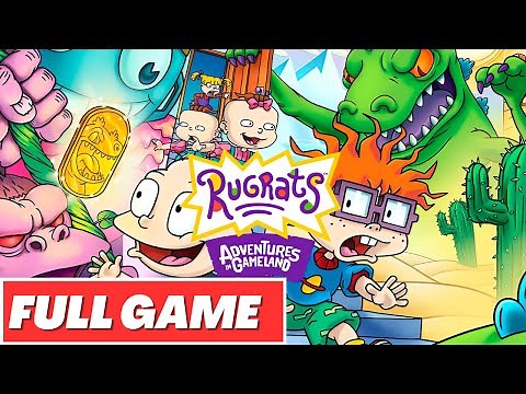 RUGRATS: ADVENTURES IN GAMELAND Gameplay Walkthrough FULL GAME - No Commentary