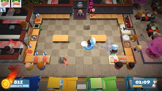 【胡闹厨房2/分手厨房2/overcooked2!】单人通关版攻略！稳3星冲4星