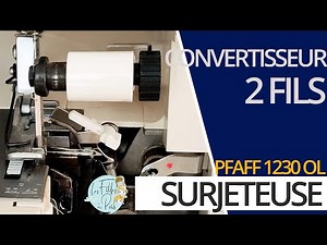Le mystère de la pièce cachée de la surjeteuse PFAFF 1230OL ENFIN résolu !