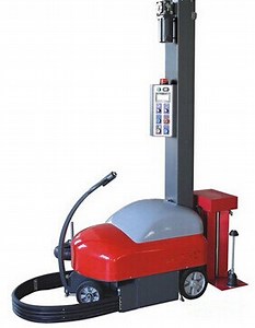[Hot Item] Mobile Stretch Wrapping Machine, Robot Style Pallet Wrapper, Robot Wrapper