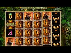 Another try ... on the online slot : Jaguar Princess