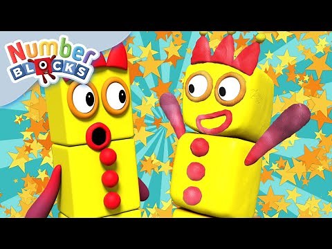 ‪@Numberblocks‬- Make Your Own Number Three! 🛠✨| Numberblocks Crafts | Play-Doh