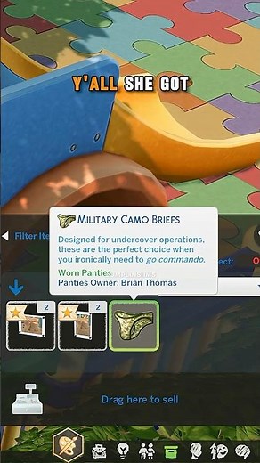 The moment we all knew Red was gonna get caught slipping 🤣 #sims4 #legacychallenge #sims4gameplay