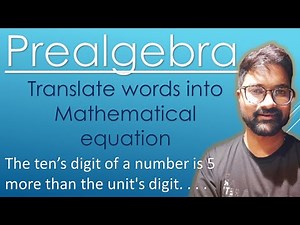 The tens digit is 5 more than the unit's digit. The sum of the digits of a two-digit number is 3