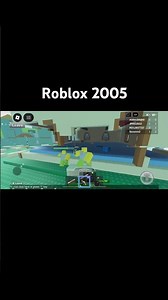 Roblox 2005 #youtubeshorts #youtube #roblox #gaming #viral #trending #fyp #nostalgia