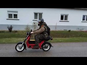 Simson SR50 Electric - On the move