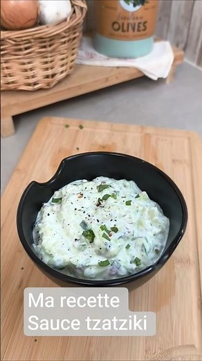 Tzatziki sauce in 5 minutes, it's amazing! #recipe