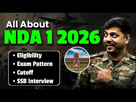 What is NDA Exam? | NDA (I) 2026 : Eligibility, Syllabus, Pattern & Selection Process | Harsh Sir
