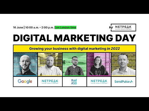 Digital Marketing Day 2022 – online conference by Netpeak