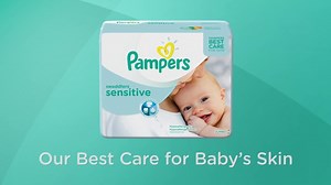 Pampers Swaddlers Sensitive Diapers (Choose Size and Count)