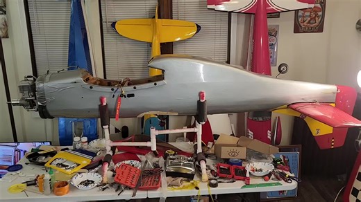 DLE 85 Engine Installation in Seagull Decathlon